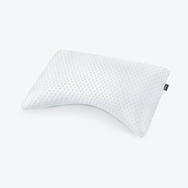 Side Sleeper Curved Foam Pillow for Shoulder Pain
