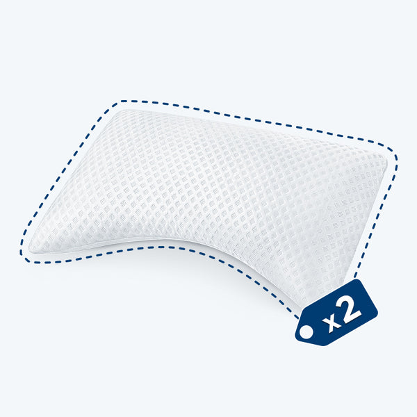 Side Sleeper Foam Pillow Family Bundle